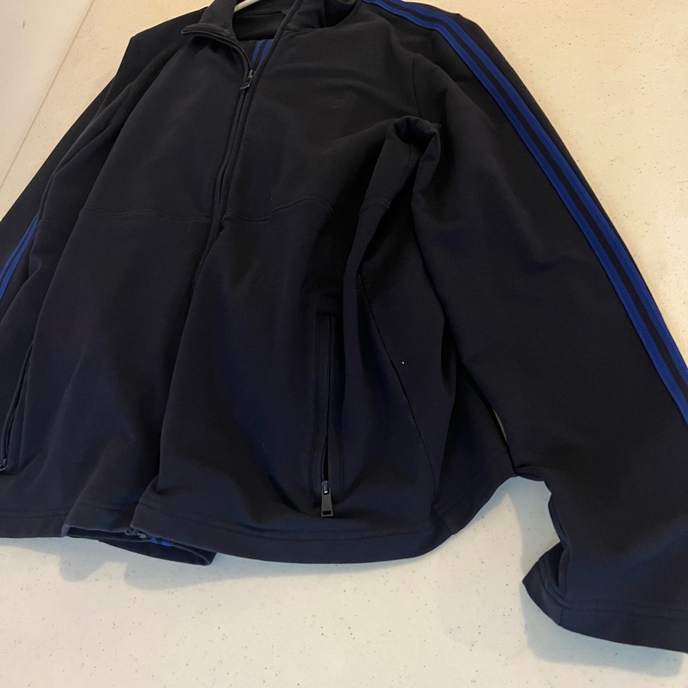 Ralph Lauren Black Track Pants with Blue Accents